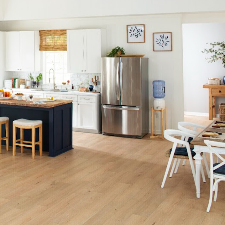 Stylish kitchen with durable SolidTech R flooring