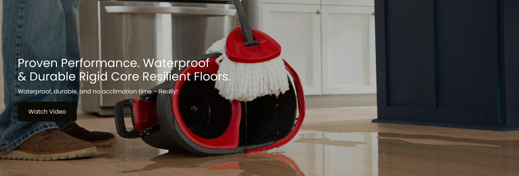 Waterproof and Durable Rigid Core Flooring